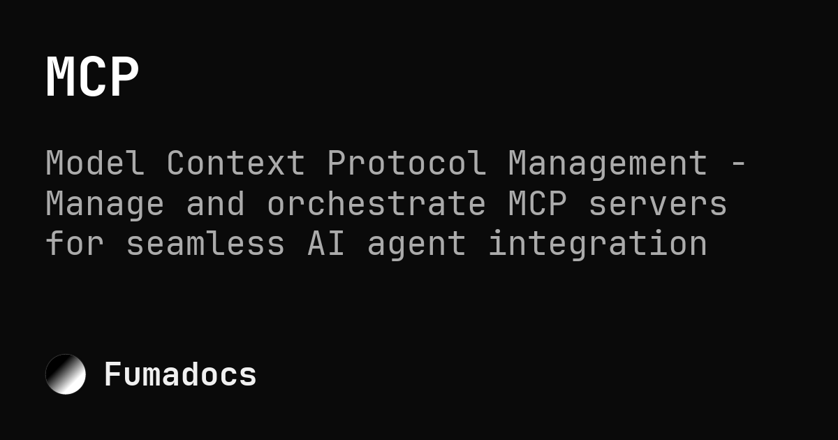 MCP | Soom AI - Enterprise AI That Builds Industry Leaders